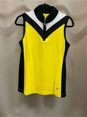 Lohla Sport Jeanette Sleeveless Top Lemon